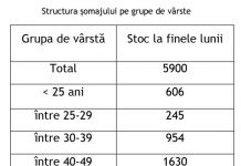 4,34%, rata şomajului înregistrat în evidenţele AJOFM GORJ