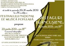 Debutează Festivalul Național de Muzică Populară „Meleaguri Brâncușiene”!