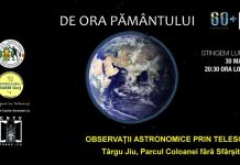 „Ora Pământului”, în Parcul Coloanei fără Sfârșit