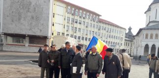 Rezerviștii militari, protest la Târgu-Jiu