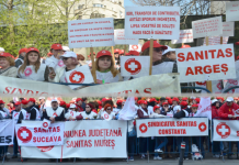Sanitas Gorj a pichetat Ministerul Muncii şi Justiţiei Sociale!