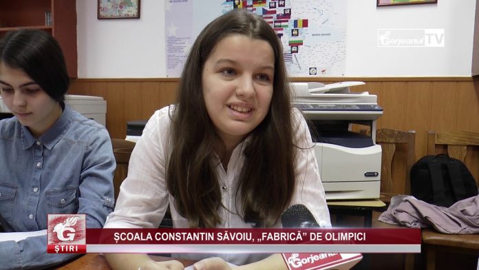 ȘCOALA CONSTANTIN SĂVOIU, „FABRICĂ” DE OLIMPICI