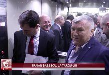 TRAIAN BĂSESCU, LA TÂRGU-JIU