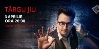 Spectacol de magie marca Vlad Grigorescu, la Târgu-Jiu