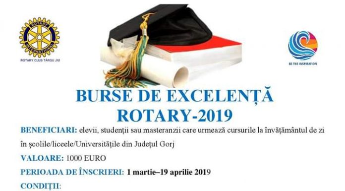 Ultima zi de înscriere pentru Bursele Rotary!