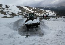 VIDEO: Echipele SDN Tg Jiu deszăpezesc Transalpina!
