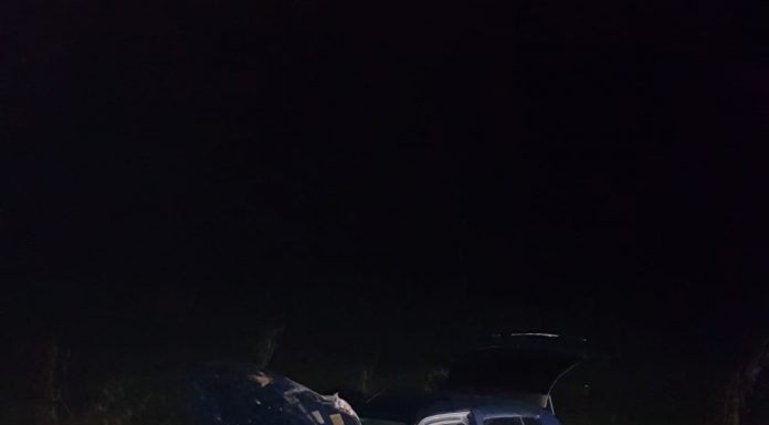 FOTO: Accident provocat de un șofer din Târgu-Jiu, care a intrat cu mașina pe contrasens