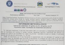 Gorjul, sub cod galben de ploi