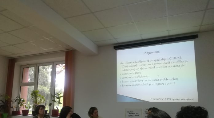 Biblioteca şcolară din Gorj, în sărbătoare