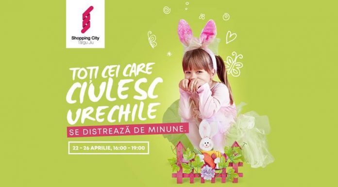 Invitaţie la distracţie pentru prichindei, la mall-ul din Târgu-Jiu