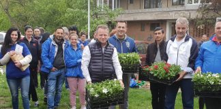 Zeci de mii de flori, plantate de membrii ALDE, în tot județul!