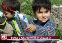 DONEZI O JUCĂRIE,DĂRUIEȘTI UN ZÂMBET