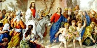 Lumina, şi Adevărul, şi Viaţa – Dumnezeu Cel Atoateştiutor, ştie că în Ierusalim, nu i se pregăteşte tronul împărăţiei lumeşti, ci, crucea şi mormântul!