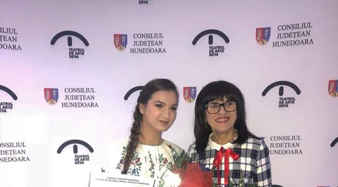 Un nou premiu în palmaresul Lorenei Ene