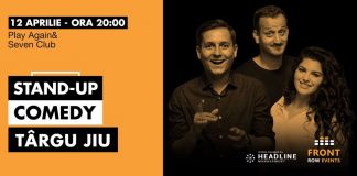 Actori celebri de stand up comedy vin la Târgu-Jiu!