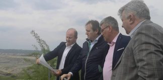 Vîlceanu, vizită într-o carieră minieră: Nu vreau să discut politică!