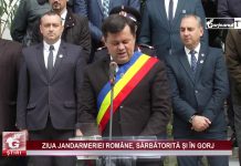 ZIUA JANDARMERIEI ROMÂNE, SĂRBĂTORITĂ ȘI ÎN GORJ