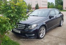 Gorjean prins la volanul unui autoturism, Mercedes Benz, căutat în Marea Britanie