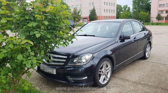 Gorjean prins la volanul unui autoturism, Mercedes Benz, căutat în Marea Britanie