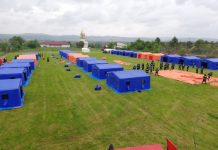 Evacuare de proporții la Bâlteni! Cu pufuleți și fasole cu ciolan!