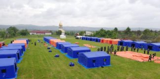 Evacuare de proporții la Bâlteni! Cu pufuleți și fasole cu ciolan!