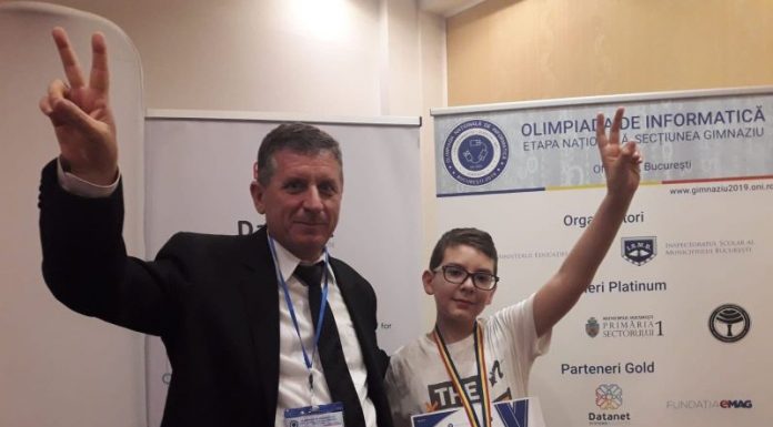 Fiul unui polițist din Târgu-Cărbunești, medaliat la Olimpiada Națională de Informatică