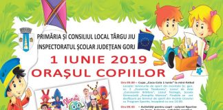 Program bogat pentru cei mici, la Târgu-Jiu, de 1 Iunie