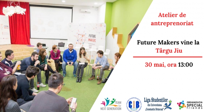 Atelier de antreprenoriat, joi, la Târgu Jiu