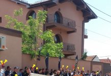 Galerie foto: Angajați ai Penitenciarului Târgu Jiu, la protestul de la Severin