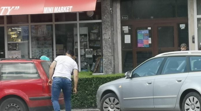 Tamponare ușoară în Târgu-Jiu!