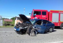 Accident la Drăgoieni! Trei persoane au fost rănite