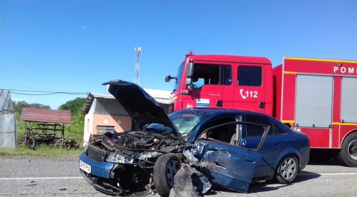 Accident la Drăgoieni! Trei persoane au fost rănite