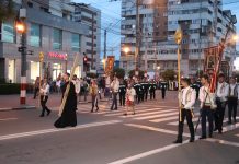 Peste o mie de persoane la procesiunea religioasă de la Târgu Jiu