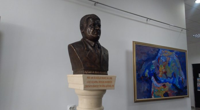 Bustul prof.univ.dr. Nicolae Mischie, dezvelit la UCB!