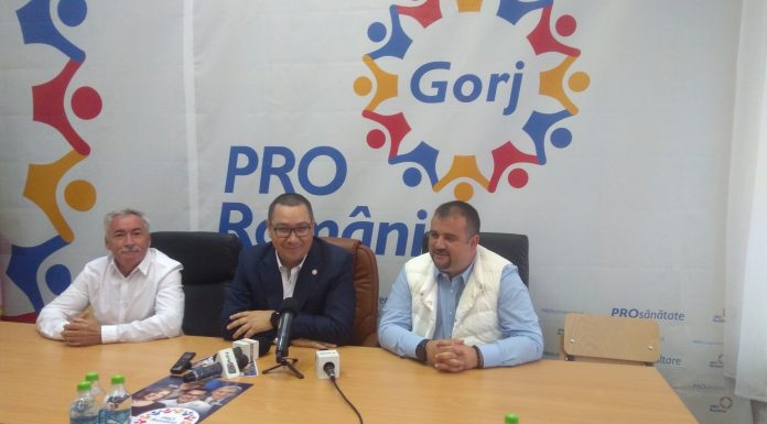 Ponta: Cu siguranță vom face peste 10% la nivel național! În Gorj, mai mult…