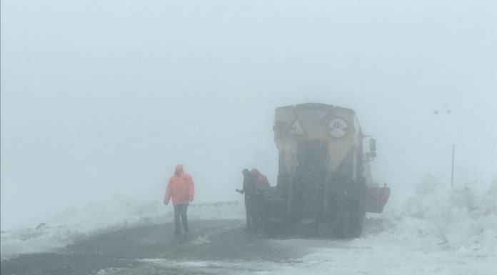 Transalpina, greu de deszăpezit