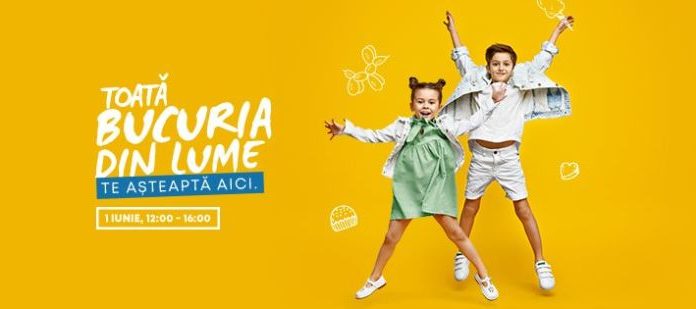 Program special la mall, de 1 Iunie