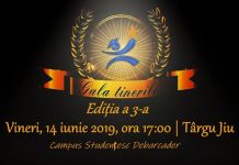 LSUCB Târgu-Jiu organizează a treia ediție a Galei Tinerilor