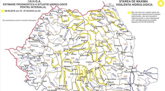 Alertă de inundații