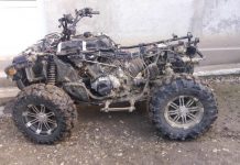 Reținut după ce a furat un ATV în valoare de 22.000 de lei