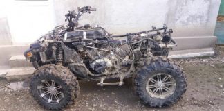 Reținut după ce a furat un ATV în valoare de 22.000 de lei