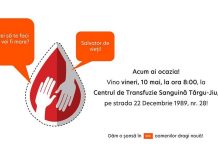 Campanie a PLUS Gorj pentru donarea de sânge!
