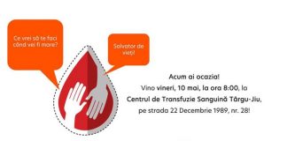 Campanie a PLUS Gorj pentru donarea de sânge!