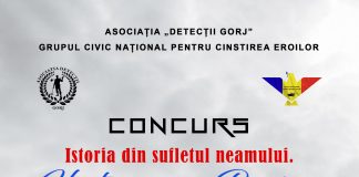 Concurs dedicat Primului Război Mondial, lansat de Asociația ,,Detecții Gorj”