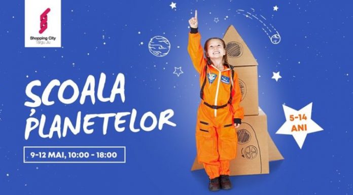 Şcoala Planetelor poposeşte la mall-ul din Târgu-Jiu