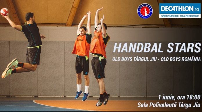 Meci cu supervedete și festival de minihandbal la Târgu Jiu