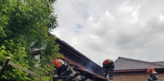 Incendiu la o bucătărie de vară din Târgu-Jiu