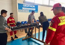 Campioni la un concurs de protecţie civilă