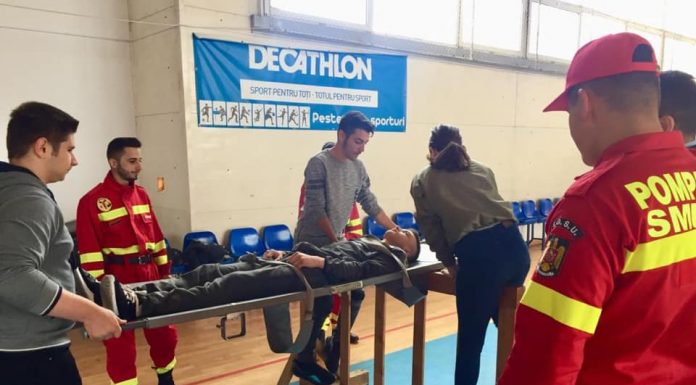 Campioni la un concurs de protecţie civilă