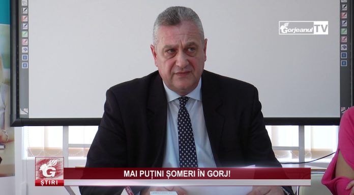 MAI PUȚINI ȘOMERI ÎN GORJ!